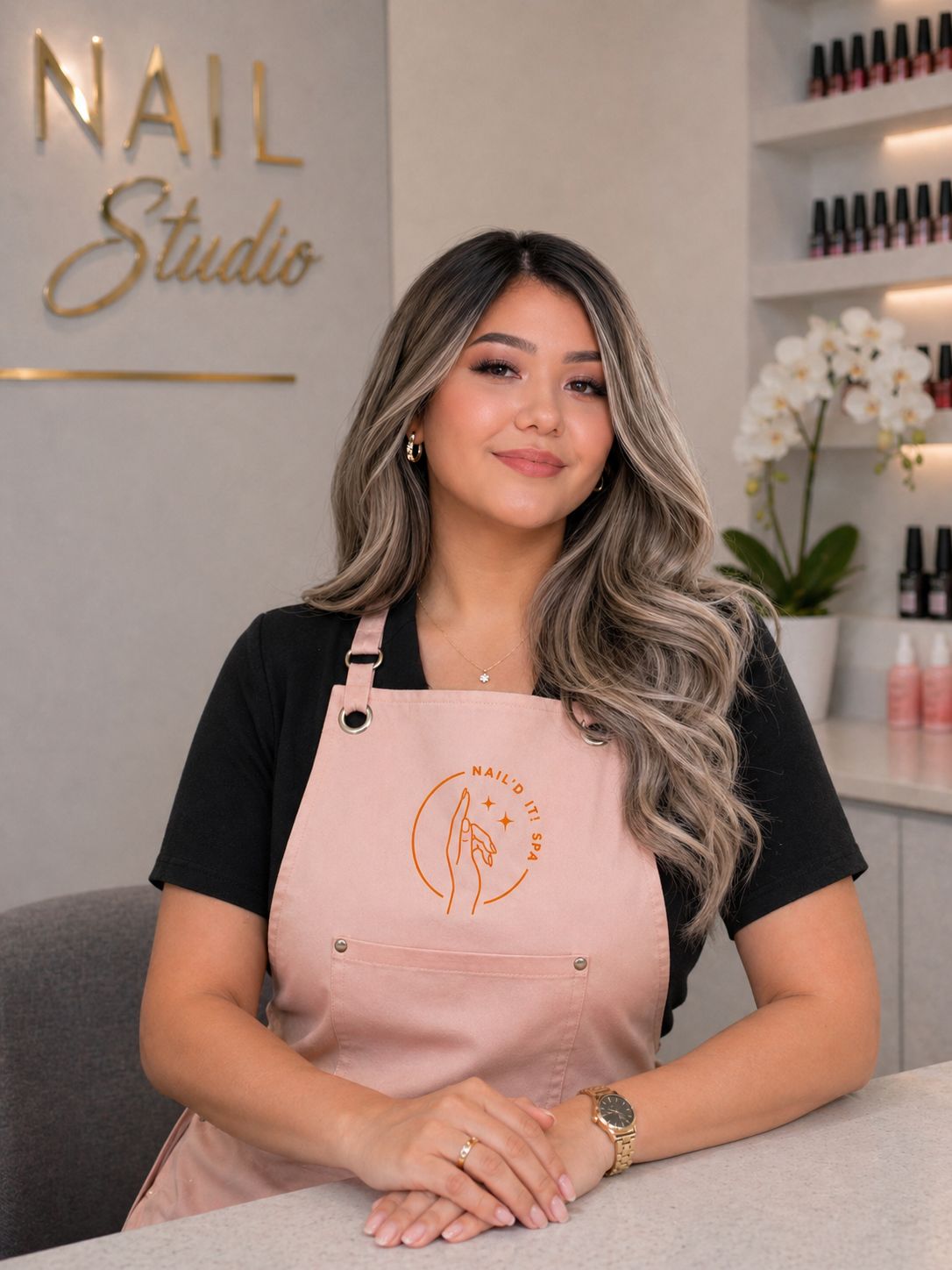 Dalena's nail work at Nail'd It! Spa